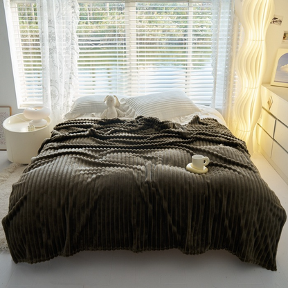 Rabbit Plush Commodity Fabric Bedroom Sofa Blanket