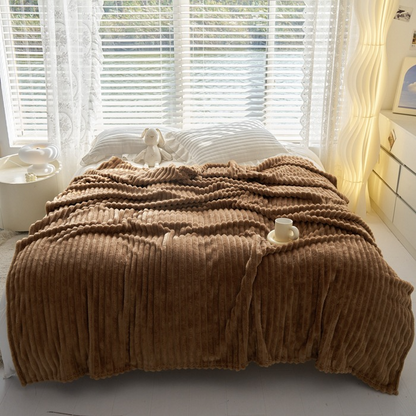 Rabbit Plush Commodity Fabric Bedroom Sofa Blanket